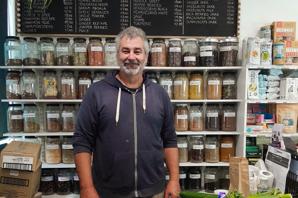Organic Grocery Store Launceston Owner Mark Bennic